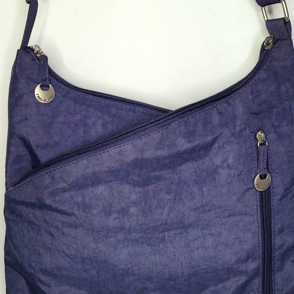 TRAVELON | INDIGO BLUE CROSSBODY BAG
